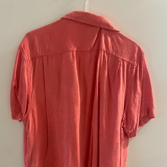 Tommy Bahama Coral Silk-Blend Short Sleeve Shirt - Picture 4 of 4